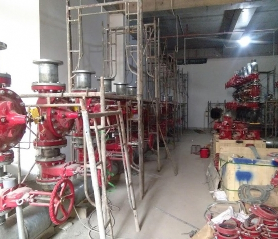 Gia công lắp đặt phòng Valve Pccc – Bệnh viện Ung Bưới  cơ sở 2 – Q.9 – Tp.HCM 