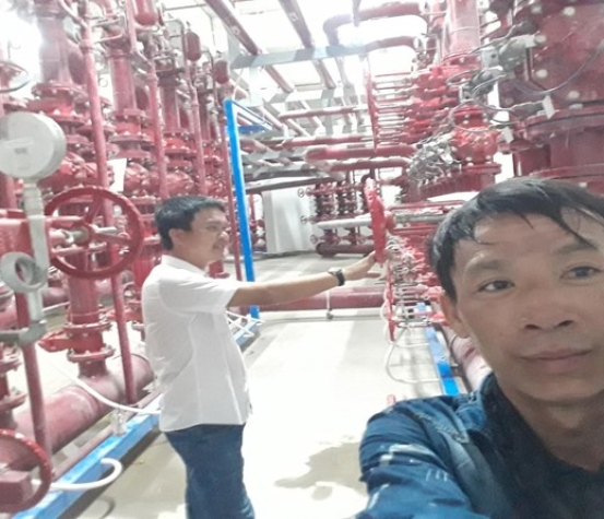 Gia công lắp đặt phòng Valve Pccc – Bệnh viện Ung Bưới  cơ sở 2 – Q.9 – Tp.HCM 