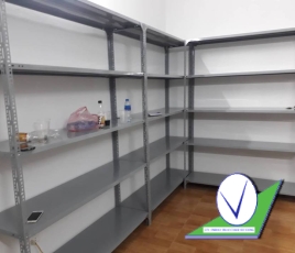 Kệ Kho Hàng Nhẹ – Kệ sắt V lỗ đa năng