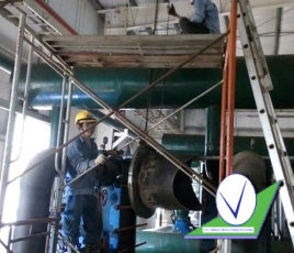 Lắp đặt , cải tạo ống , Valve chờ cho hệ thống làm mát nhà máy Sailun – KCN Phước Đông – Bình Dương 