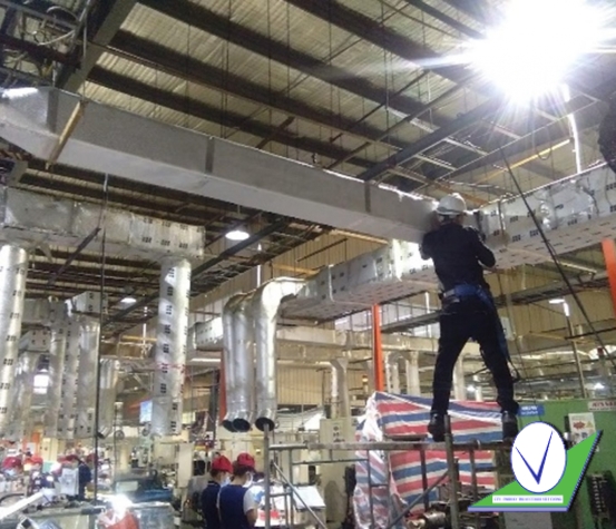 Bảo trì và cải tạo hệ thống điêu hòa không khí